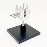 Maxbell Mini Table Vise Miniature Workbench Vise for Jewelry Model Figures Sculpture 4 Clamp rod and base