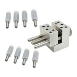 Maxbell Mini Table Vise Miniature Workbench Vise for Jewelry Model Figures Sculpture 8 Clamp rod