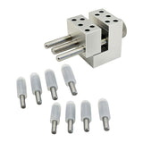 Maxbell Mini Table Vise Miniature Workbench Vise for Jewelry Model Figures Sculpture 8 Clamp rod