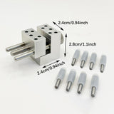 Maxbell Mini Table Vise Miniature Workbench Vise for Jewelry Model Figures Sculpture 8 Clamp rod