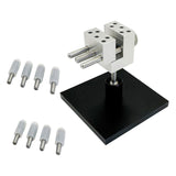Maxbell Mini Table Vise Miniature Workbench Vise for Jewelry Model Figures Sculpture 8 Clamp rod and base