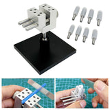 Maxbell Mini Table Vise Miniature Workbench Vise for Jewelry Model Figures Sculpture 8 Clamp rod and base