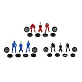 Maxbell 1/64 People Figures Miniature Diorama Figures for Micro Landscapes Dollhouse red