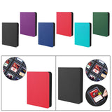 Maxbell Trading Card Binders 9 Pocket Case Card Binders for Sports Cards
