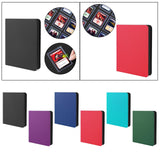Maxbell Trading Card Binders 9 Pocket Case Card Binders for Sports Cards