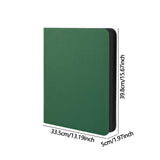 Maxbell Trading Card Binders 9 Pocket Case Card Binders for Sports Cards