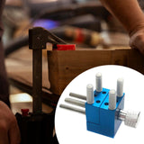 Maxbell Mini Bench Vise Adjustable Workbench for DIY Building Model Painting Carving Without Base