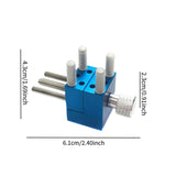 Maxbell Mini Bench Vise Adjustable Workbench for DIY Building Model Painting Carving Without Base