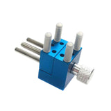 Maxbell Mini Bench Vise Adjustable Workbench for DIY Building Model Painting Carving Without Base