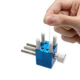 Maxbell Mini Bench Vise Adjustable Workbench for DIY Building Model Painting Carving Hex Base