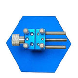 Maxbell Mini Bench Vise Adjustable Workbench for DIY Building Model Painting Carving Hex Base