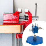 Maxbell Mini Bench Vise Adjustable Workbench for DIY Building Model Painting Carving Hex Base