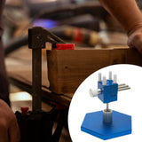 Maxbell Mini Bench Vise Adjustable Workbench for DIY Building Model Painting Carving Hex Base