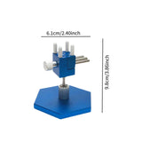 Maxbell Mini Bench Vise Adjustable Workbench for DIY Building Model Painting Carving Hex Base