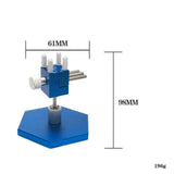 Maxbell Mini Bench Vise Adjustable Workbench for DIY Building Model Painting Carving Hex Base