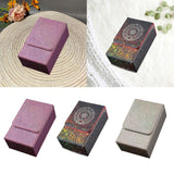 Maxbell Tarots Card Storage Box Dustproof Container Stylish Portable Game Card Case
