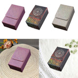 Maxbell Tarots Card Storage Box Dustproof Container Stylish Portable Game Card Case
