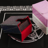 Maxbell Tarots Card Storage Box Dustproof Container Stylish Portable Game Card Case