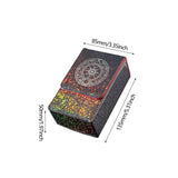 Maxbell Tarots Card Storage Box Dustproof Container Stylish Portable Game Card Case