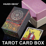Maxbell Tarots Card Storage Box Dustproof Container Stylish Portable Game Card Case