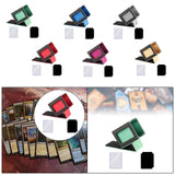 Maxbell Trading Card Box Baseball Cards Protector Sturdy Container Display Organizer Red