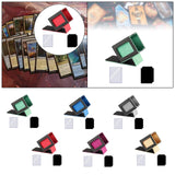 Maxbell Trading Card Box Baseball Cards Protector Sturdy Container Display Organizer Red