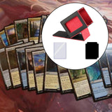 Maxbell Trading Card Box Baseball Cards Protector Sturdy Container Display Organizer Red