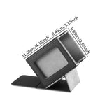 Maxbell Trading Card Box Baseball Cards Protector Sturdy Container Display Organizer Gray