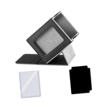 Maxbell Trading Card Box Baseball Cards Protector Sturdy Container Display Organizer Gray