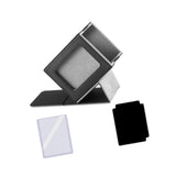 Maxbell Trading Card Box Baseball Cards Protector Sturdy Container Display Organizer Gray