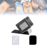 Maxbell Trading Card Box Baseball Cards Protector Sturdy Container Display Organizer Gray