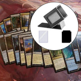 Maxbell Trading Card Box Baseball Cards Protector Sturdy Container Display Organizer Gray