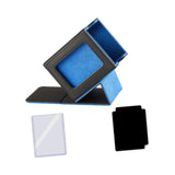 Maxbell Trading Card Box Baseball Cards Protector Sturdy Container Display Organizer Blue