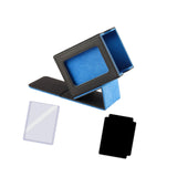 Maxbell Trading Card Box Baseball Cards Protector Sturdy Container Display Organizer Blue