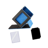Maxbell Trading Card Box Baseball Cards Protector Sturdy Container Display Organizer Blue