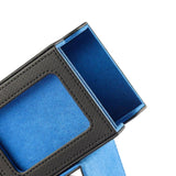 Maxbell Trading Card Box Baseball Cards Protector Sturdy Container Display Organizer Blue