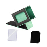 Maxbell Trading Card Box Baseball Cards Protector Sturdy Container Display Organizer Green