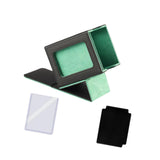 Maxbell Trading Card Box Baseball Cards Protector Sturdy Container Display Organizer Green