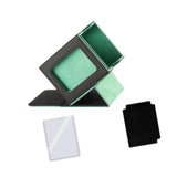 Maxbell Trading Card Box Baseball Cards Protector Sturdy Container Display Organizer Green