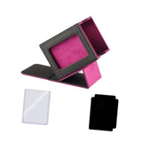 Maxbell Trading Card Box Baseball Cards Protector Sturdy Container Display Organizer Purple