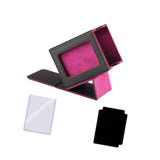Maxbell Trading Card Box Baseball Cards Protector Sturdy Container Display Organizer Purple