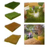 Maxbell Grass Tufts Model DIY Mini Landscape Grass 1:35 1:64 1:87 DIY Crafts Railway Medium green
