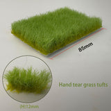 Maxbell Grass Tufts Model DIY Mini Landscape Grass 1:35 1:64 1:87 DIY Crafts Railway Bud green