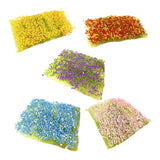 Maxbell Static Grass Tuft Accessory Simulation Turf for Train Scenery Layout Railway orange yellow