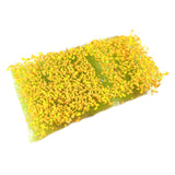 Maxbell Static Grass Tuft Accessory Simulation Turf for Train Scenery Layout Railway orange yellow