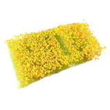 Maxbell Static Grass Tuft Accessory Simulation Turf for Train Scenery Layout Railway orange yellow