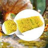 Maxbell Static Grass Tuft Accessory Simulation Turf for Train Scenery Layout Railway orange yellow
