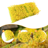 Maxbell Static Grass Tuft Accessory Simulation Turf for Train Scenery Layout Railway orange yellow