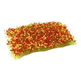 Maxbell Static Grass Tuft Accessory Simulation Turf for Train Scenery Layout Railway red orange