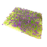 Maxbell Static Grass Tuft Accessory Simulation Turf for Train Scenery Layout Railway violet green